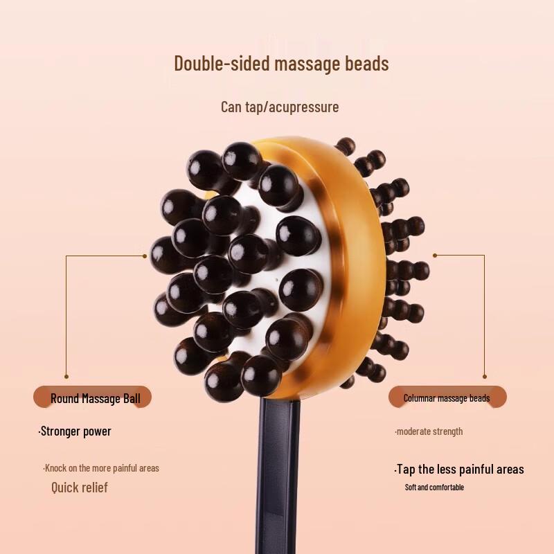 Wooden Meridian Tapping Massage Hammer
