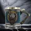 450ml Viking Style Beer Mug Drinking Gothic Coffee Cup Bar Drinking Coffee Cup Large Capcity Beer Mug Gothic Beer Mug Tea Mug