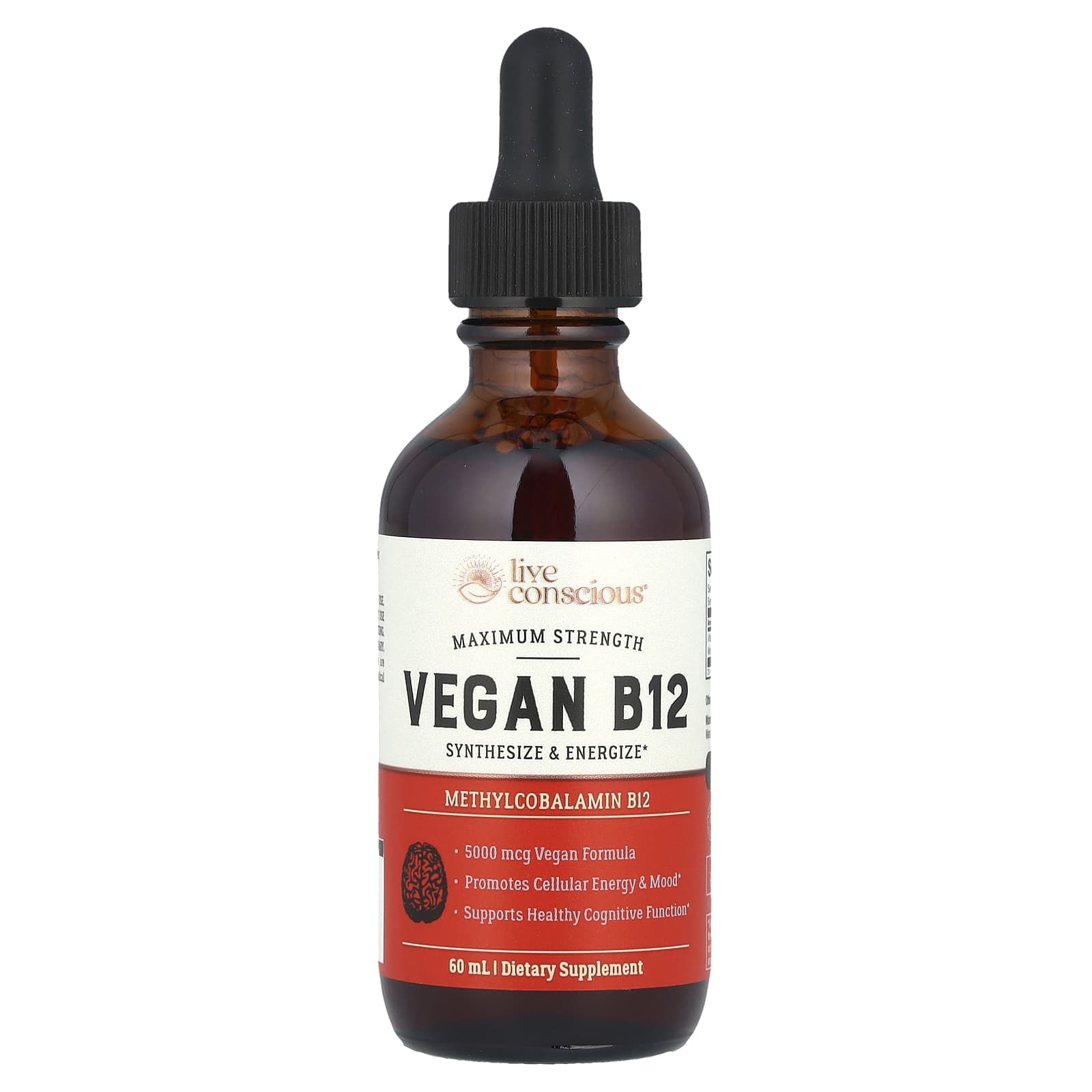 

Vegan B12, Maximum Strength, 60Ml