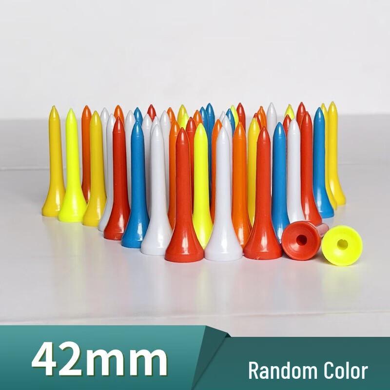 WEZHO 42mm Colorful Golf Tees (100-Pack)