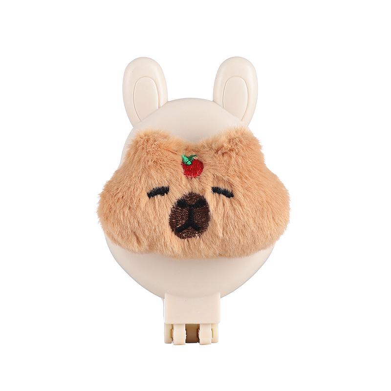 

Capybara Plush Mirror Comb: All-in-One Lightweight Hairdressing, Smoothing, and Massage Tool Special Process - Contact Customer Service