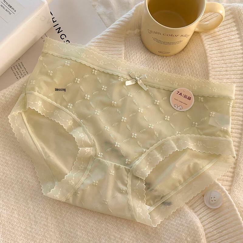 FitonTon Women's Lace Trim Briefs 5-Pack