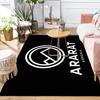 Ararat Armenia FC Pattern Rug Floor Mat for Living Room or Bedroom Soft and Comfortable Carpet a Gift for Birthday and Holiday.