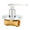1 2 Angle Valve Copper Leakage Proof Concealed Installation Water Stop Valve for Kitchen Bathroom