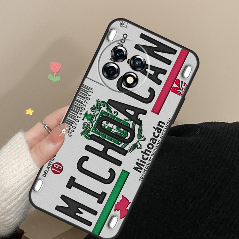 Number License New York Plate Cover For OnePlus 12 13 11 12R 13R 9 10 Pro 8T 9RT 10T 10R Nord 4 CE 2 3 Lite N30 N20 Case