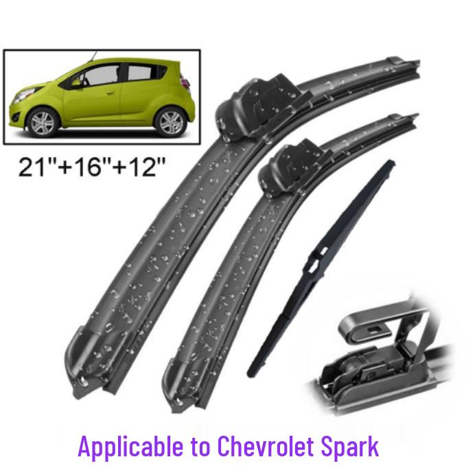 

Chevrolet Spark 2009-2015 Передние и задние бескаркасные стеклоочистители Rear Wiper Single
