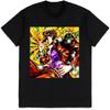 JoJo's Bizarre Adventure Shirt Merch Poster Manga T Shirt Men Kids Women 3D Print t-Shirts Cotton Black Tee Shirt