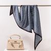 Silk Wool Scarf Fashion Versatile Wrap Shawl Neck Headband Bag Accessory