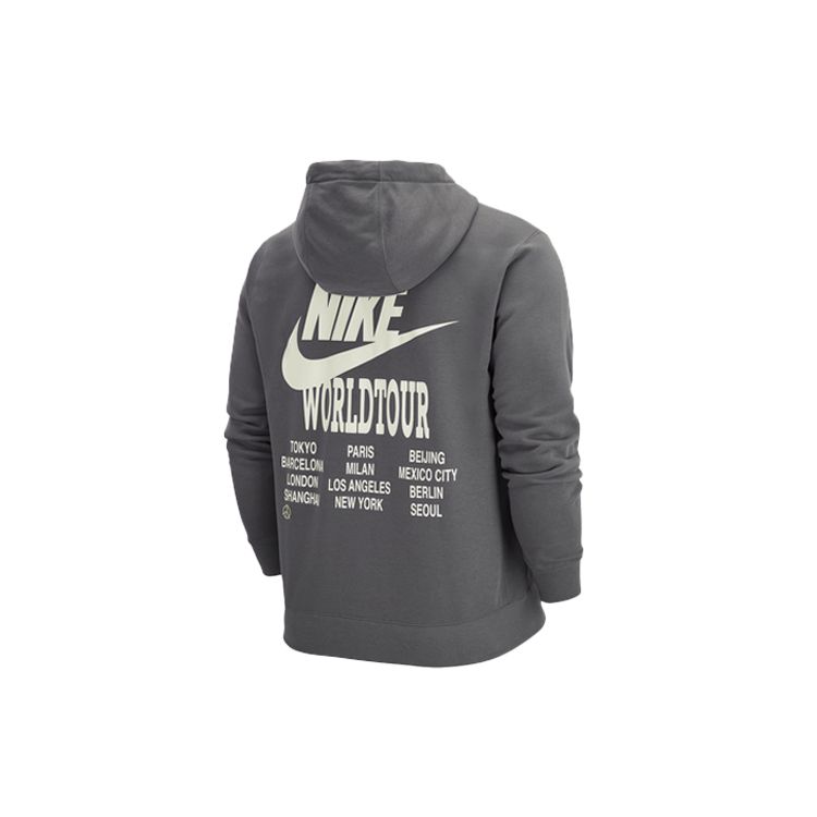 Nike Sportswear World Tour Hoodie Iron Grey DV7380-068 S