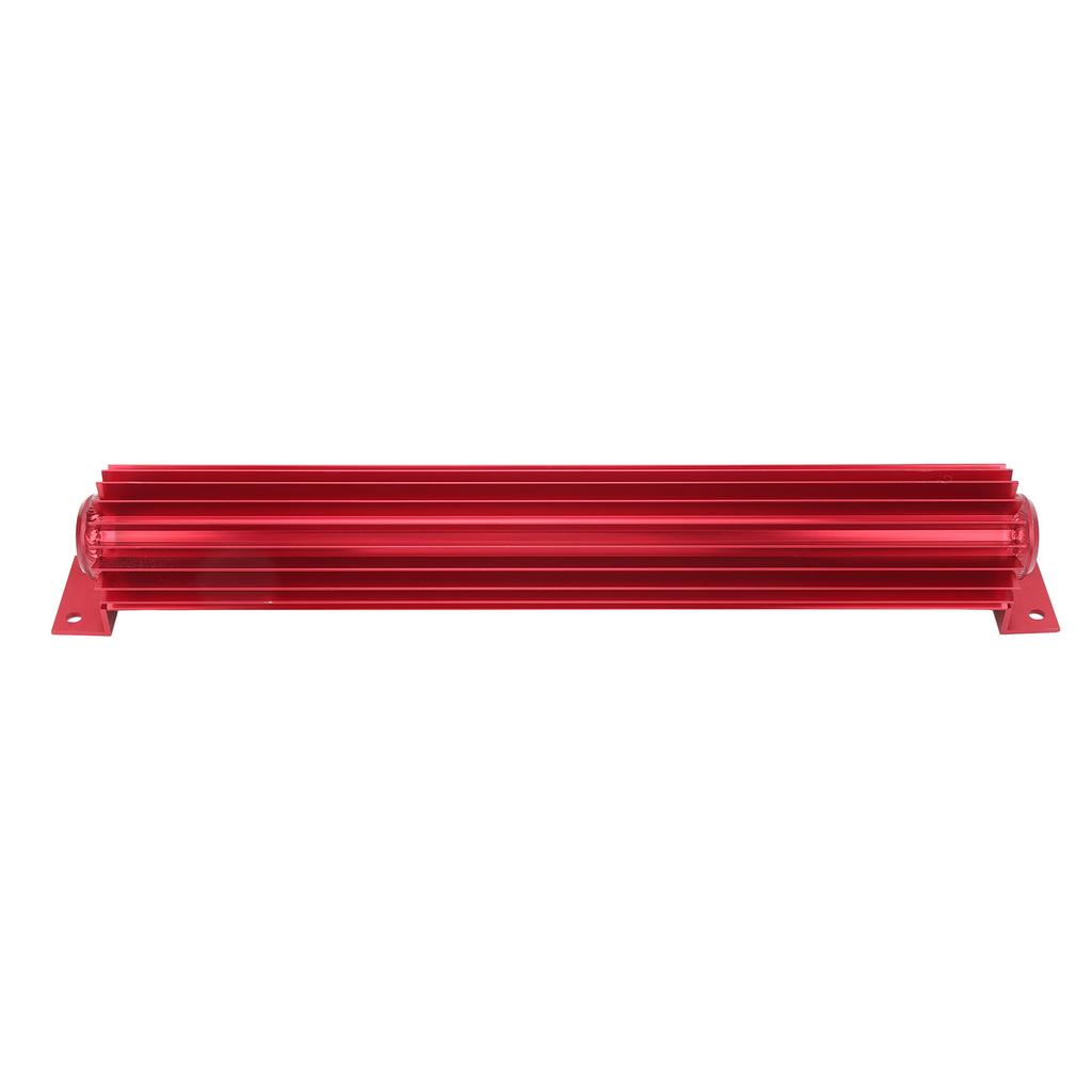 18in Aluminum Finned Oil Cooler Fast Cooling Anodized Fit for Car Truck