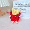 11cm Cute Keychain Decorative Lovely PP Cotton Food