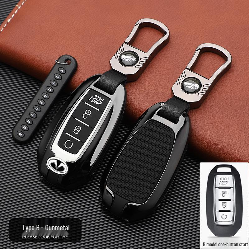Infiniti Key Cover: Stylish, Personalized Car Key Bag with Buckle Design