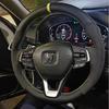 Handgenähtes Leder Wildleder Auto Lenkradbezug für Honda Accord 10 2018 ight Autoteile