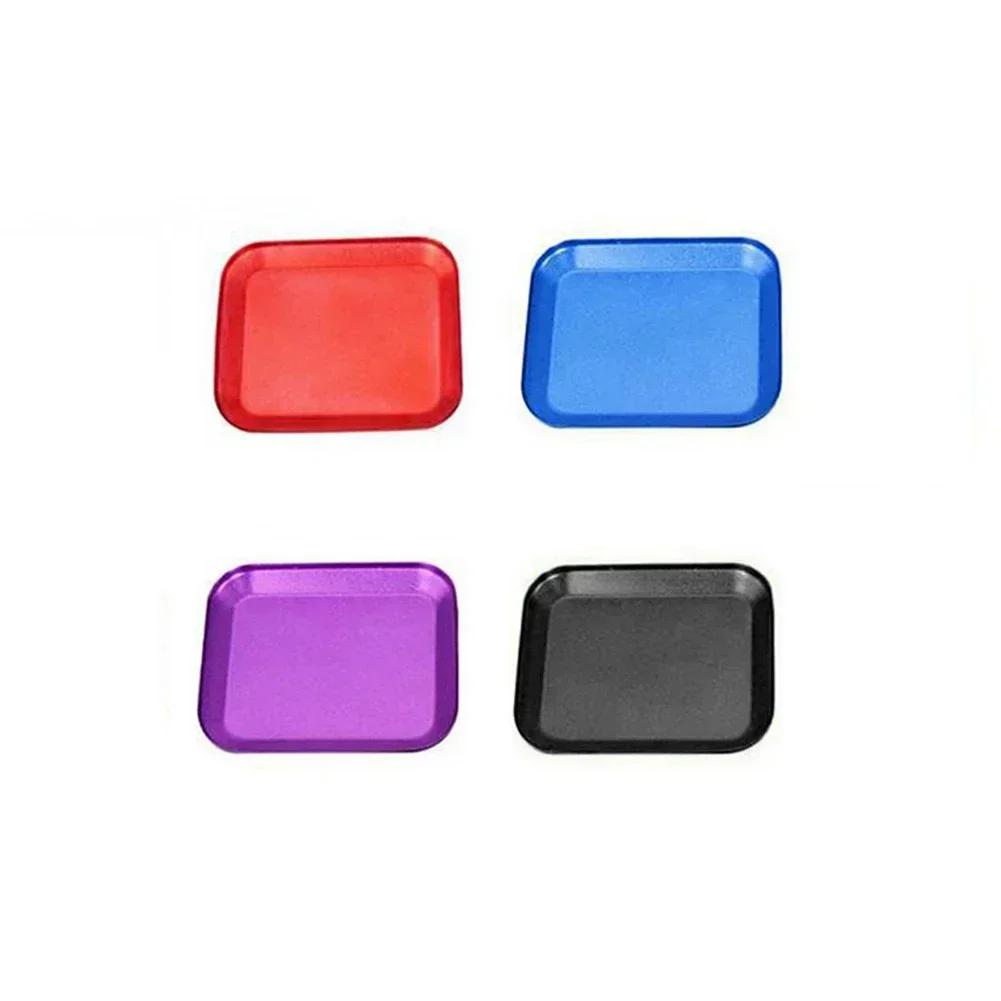 Screw Magnetic Tray Magnetic Screw Tray For Efficiently Organizing Metal Parts And Fasteners Sturdy Aluminum Alloy Construction