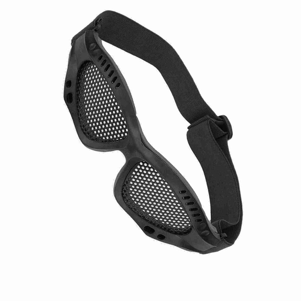 Occhiali da Gioco CS con Occhiello in Rete Metallica e Cinturino( verde)