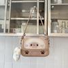 Summer Versatile Small Bag Women's New Cartoon High-end Single Shoulder Crossbody Small Square Bag