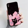 Black Soft TPU Case For Sony Xperia XA1 Z6 Silicone Phone Case Luxury Cute Love Rabbit Funny Cartoon Protective Back Shell Cover