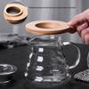 High Borosilicate Glass Pour Over Coffee Pot