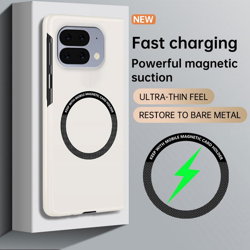 

Ultra-thin Frameless Phone Case For Google Pixel 10 Pro Fold pixel9 pro fold Pixel Fold Magsafe Magnetic Hard Cover Google Pixel 10 Pro Fold