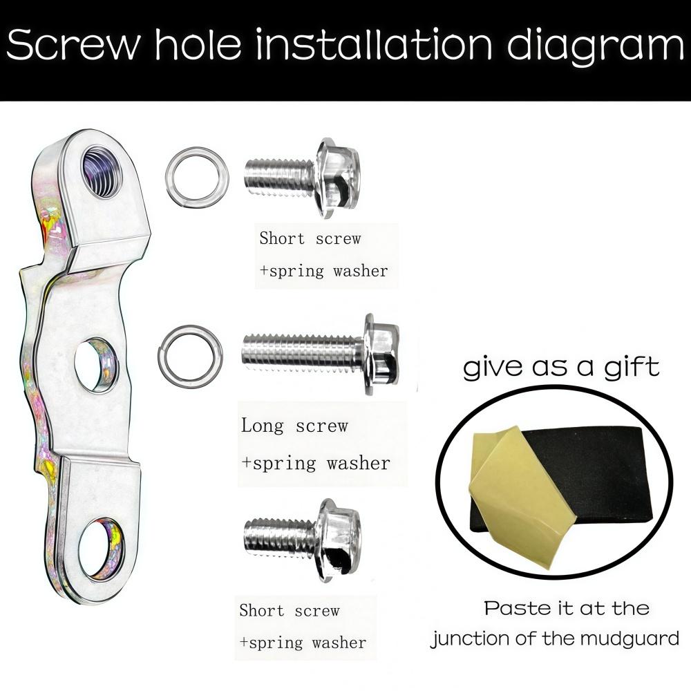 Rear Fender Move up bracket Adapter for Yamaha Cygnus X XR 125/155 7th Gen Rear Mudguard Up Mount Kit