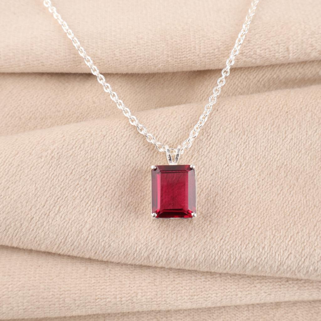 Pietră prețioasă Rubelit Roz Argint Sterling 925 Bijuterie Pandantiv 0,69" Cadou Pentru Mamă PP-58-10