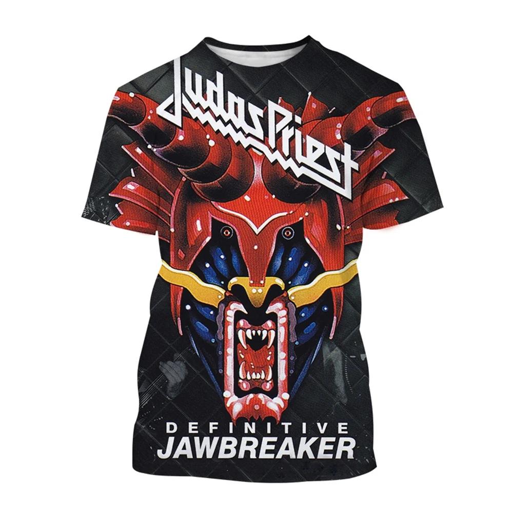 3D Tisk Sportovní Rychleschnoucí Prodyšné Pánské Tričko Kapela Zpěvák Hip-hop Rock Outdoor Street Ležérní Móda Krátký Rukáv Top Léto