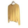 European Luxury Yellow Long Sleeve Raccoon Fur Knitwear - Autumn & Winter Women's Soft Sweater