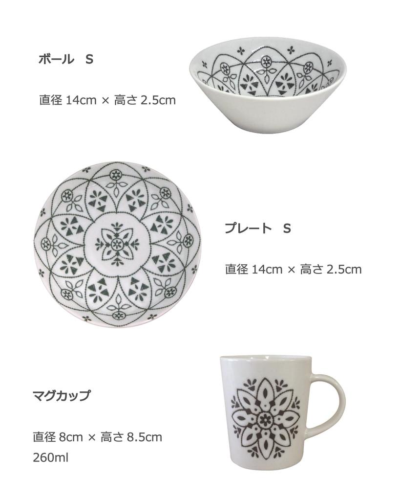 Hiroi Mino Ware Dinnerware Set, 5-Piece "Moroccan" M-mode, Stylish, Dishwasher and Microwave Safe, Made In Japan (White)