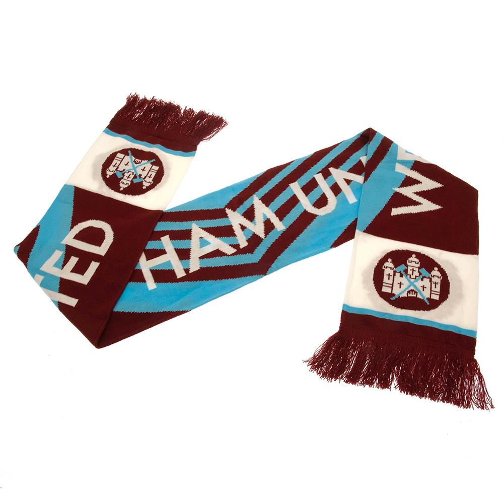 West Ham United FC 1976 retro skjerf