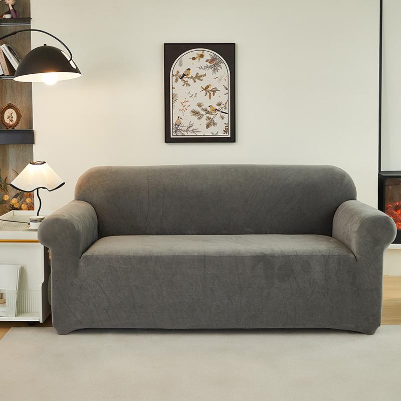 1 PC Elastic Sofa Cover Super-soft Slipcover Stretch Sofa Cover Protector of Sofa Removable Slipcover Easy To Install & Remove