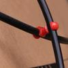 20 Pcs Plastic Bike Brake Cable Clips Bike Cable Clasps S-Style Lines Clips Bike Cable Clasps Cycling Accessories