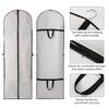 60*180cm Garment Bag Large Hanging Garment Cover Washable Wedding Dress Bag  Travel Use