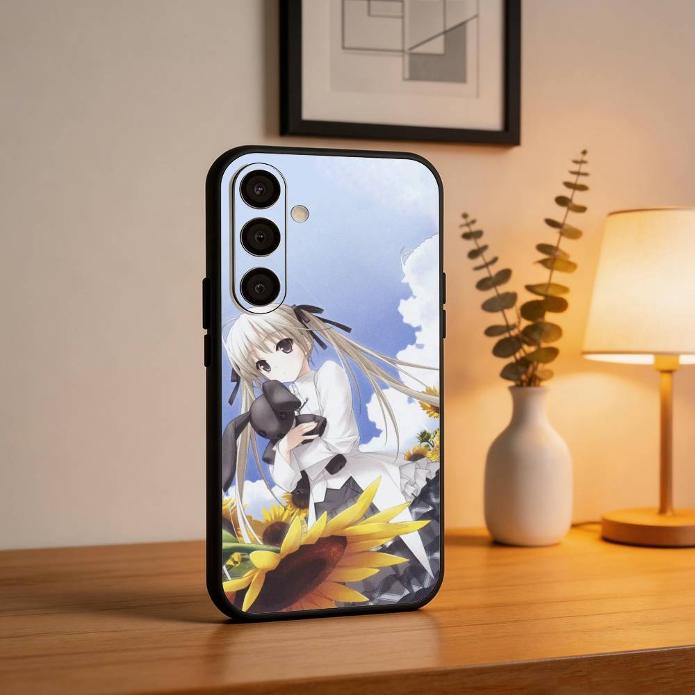 Y-Yosuga No S-Sora Anime Phone Case For Samsung A73,72,71,53,52,51,22,91,80, Soft Black Cover