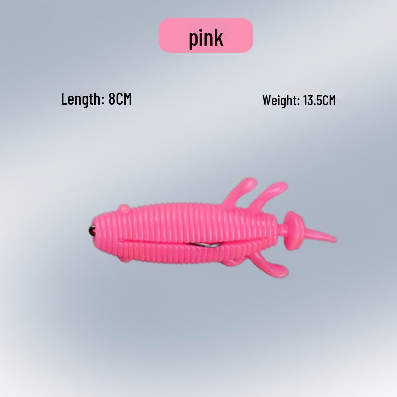 Black Fish Floating Soft Bait Lure - Strong, Long Cast for Slippery and All-Catch Fish