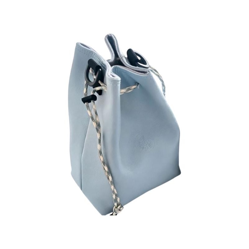 PU Leather Camera Bucket Bag Soft Camera Bag DSLR Insert Handbag Drawstring Easy Carrying Lens Case For Outdoor Travel