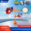 Solar Wind-Powered Reflective Bird Repeller for Outdoor Farms and Fish Ponds