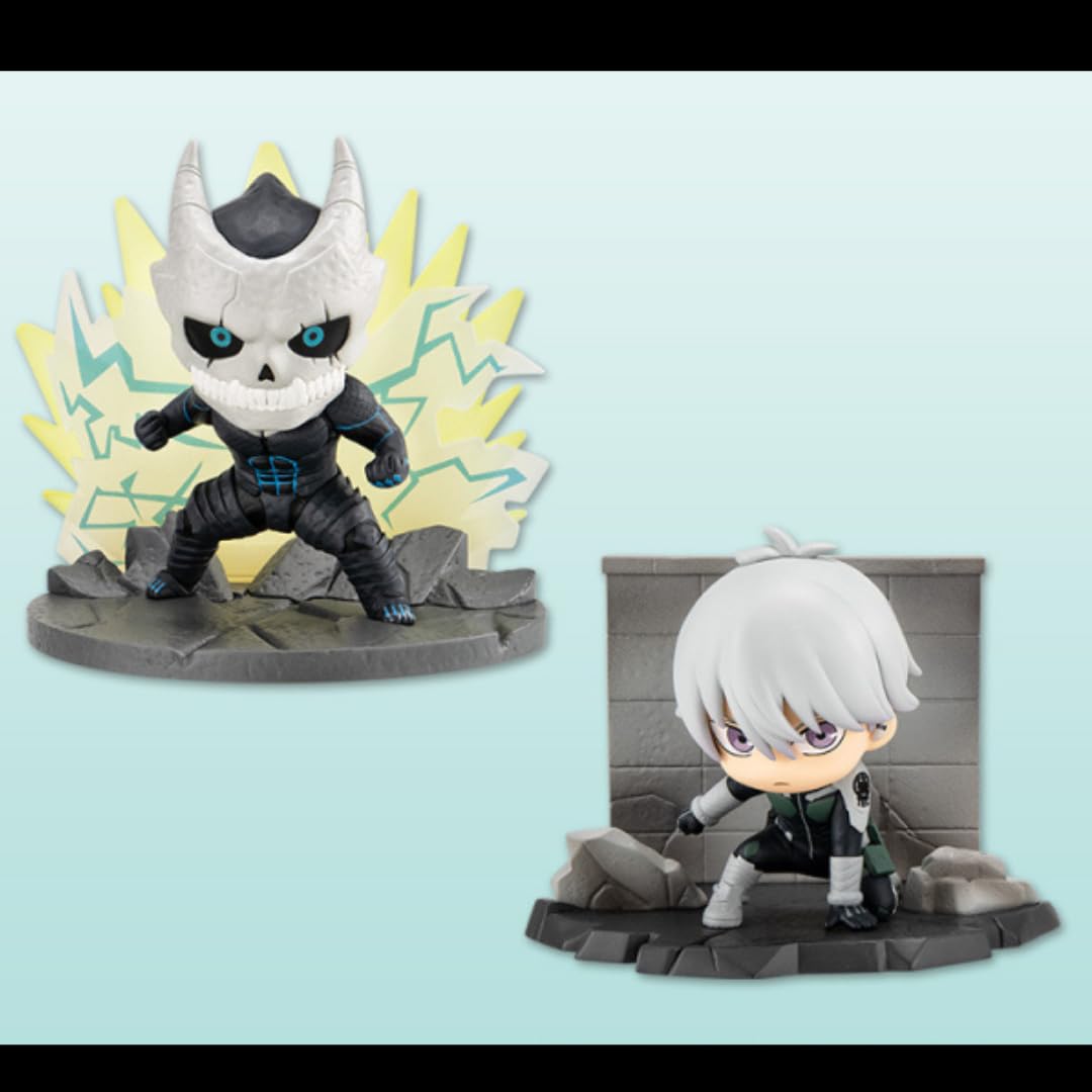 

Kaiju No. 8 Holder Mini Figure Set of 2 Official Anime Goods, Approx. 8cm