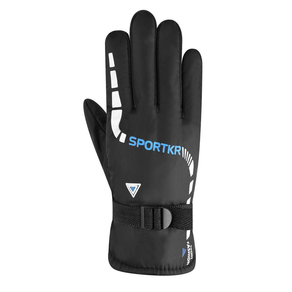 Winter Gloves Warm, Windproof, Thickened Outdoor Cycling Gloves
