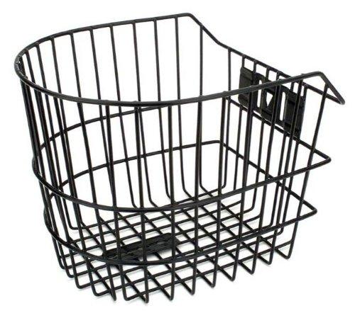U.R.L.laboratory Slim D-Shaped Wire Basket, Black, Y-7821