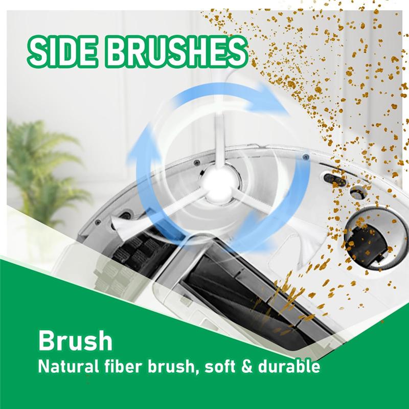 YCOC-Vacuum Cleaner Accessory Replacement Kit For Dreame L10s Ultra/L10 Ultra-Main Brush, Filters, Mop Pads, Dust Bags