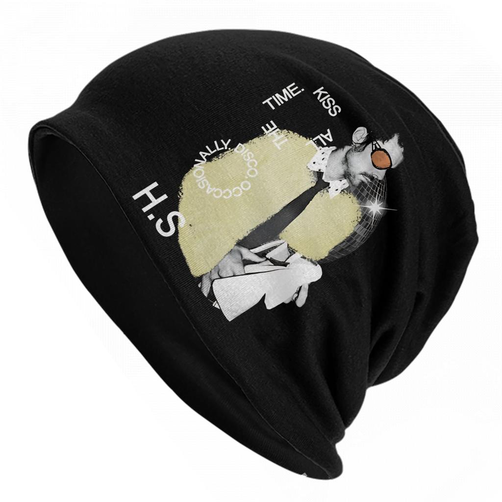 Kiss All The Time  New Album Caps Harrys Music Styles Unisex Women Skullies Beanies Hats Summer Warm Multifunction Bonnet Hat