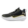 Under Armour  Flow Breakthru 2 Black Gold Women Sneakers White 3024594-002