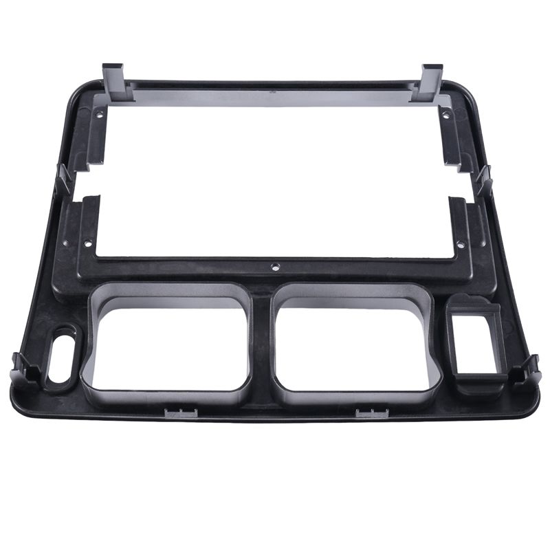Portable 9 Inch Car Fascia Radio Panel For Mitsubishi Pajero IO 1998-2007 Dash Kit Install Facia Bezel Adapter Plate Console Tri