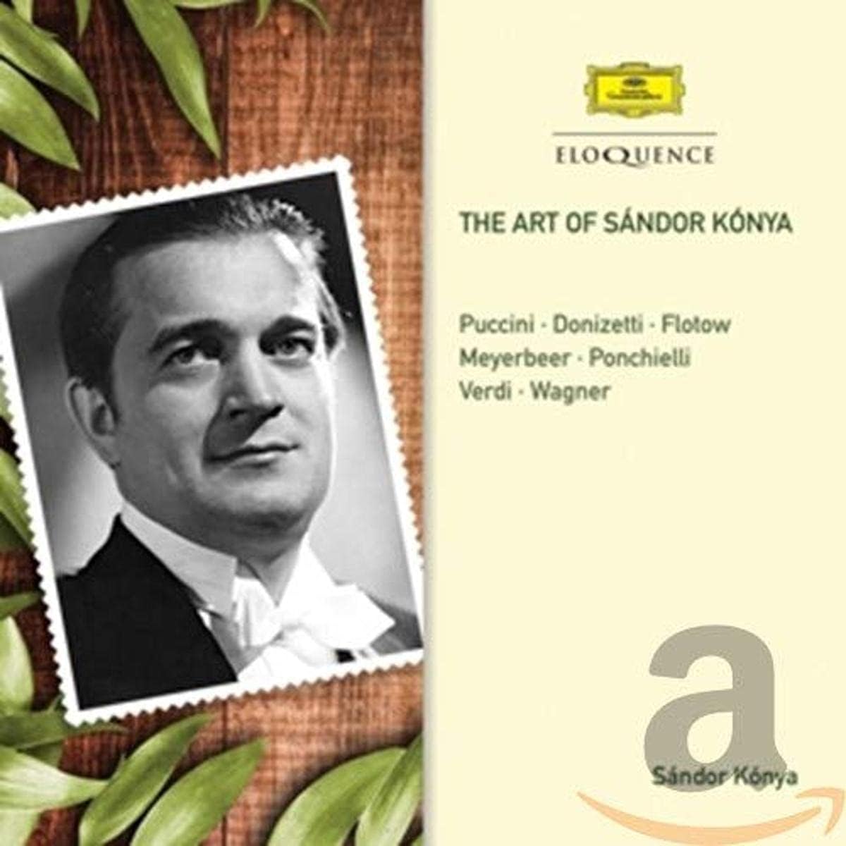 

CD SANDOR KONYA - Art of Sandor Konya DG4807096 Non Japan Classical Used