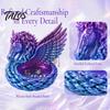 Entryway Catchall Tray 3D Printed Pegasus Jewelry Organizer Bowl, Winged Horse Trinket Tray, Elegant Small Item Storage Bowl Sculpture Desktop