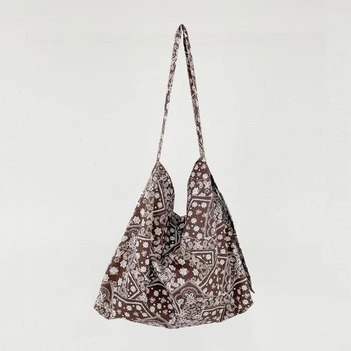 Paisley Bag Chocolate Brown