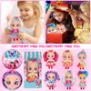 Sweetheart Doll Vinyl Doll 5D Eyes With Headwear Toy