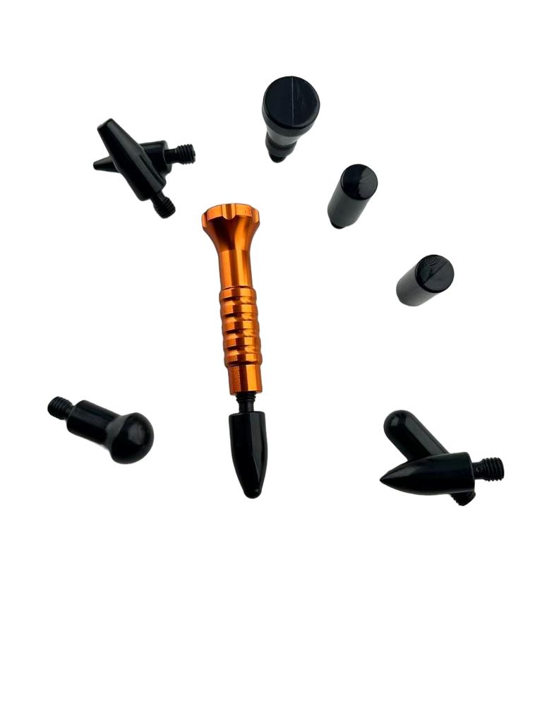 Factory Direct Sales Accept Customized Orders Car Dent Repair Tool Tapping Pen Bring 8 Replacement Heads DIY Dent Remover