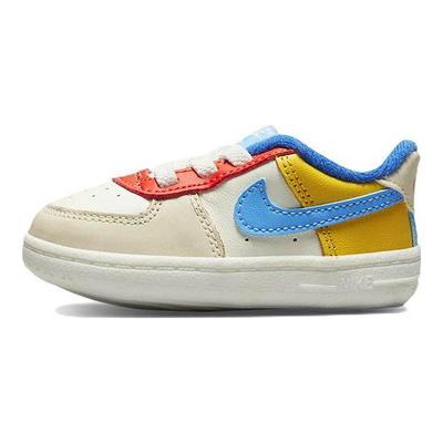 Force 1 CB Sail Game Royal Baby Sneakers White Rush-Orange University-Blue DM1018-100