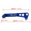 LEDISHUN Motorcycle Shift Pedal Compatible with Suzuki GSX250R GSR250 Adjustable Angle and Height for Motorcycle Modifications (DN11A), V-Strom